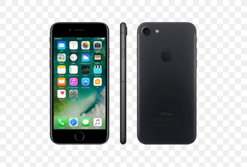 Apple IPhone 7 Plus Black, PNG, 555x555px, 32 Gb, Apple Iphone 7 Plus, Apple, Apple Iphone 7, Att Download Free