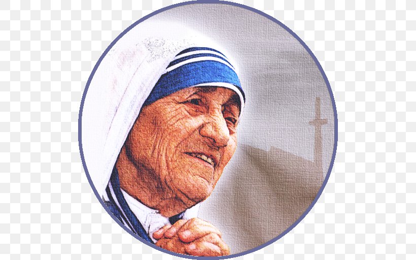 Mother Teresa Saint Religion Prayer, PNG, 512x512px, Mother Teresa, Canonization, Divinity, Elder, Father Download Free