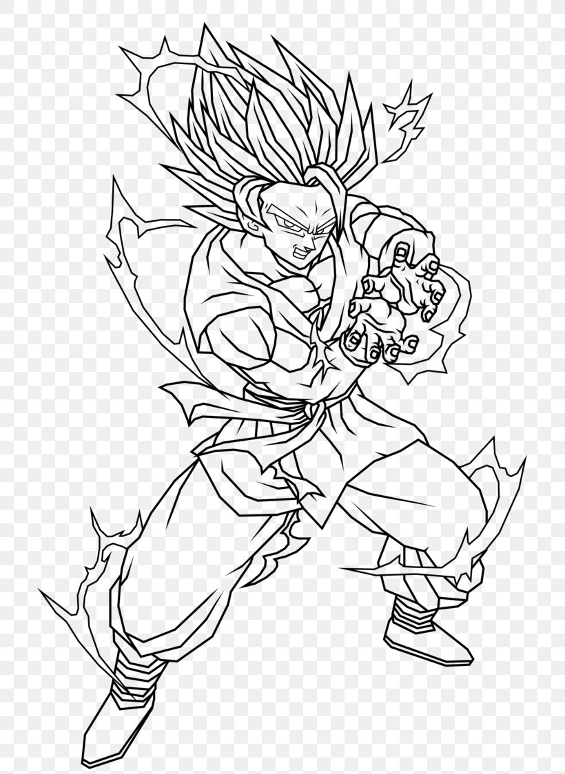 Goku Gohan Vegeta Super Saiya Saiyan, PNG, 711x1124px, Goku, Arm, Art, Artwork, Black Download Free
