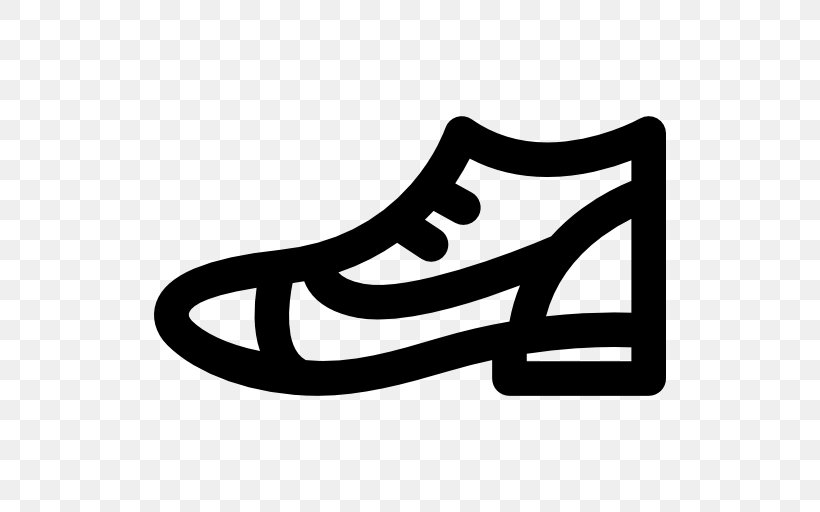 Shoe Clip Art, PNG, 512x512px, Shoe, Area, Black, Black And White, Brand Download Free