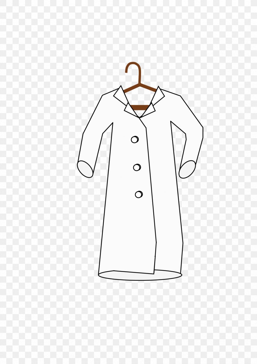 Lab Coats Clothes Hanger Laboratory Clip Art, PNG, 1697x2400px, Lab Coats, Black, Clothes Hanger, Clothing, Coat Download Free