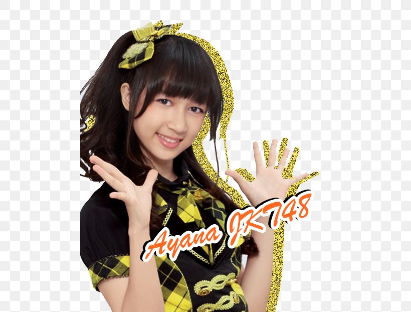 Ayana Shahab JKT48 Jakarta Heavy Rotation Japanese Idol, PNG, 500x622px, Watercolor, Cartoon, Flower, Frame, Heart Download Free