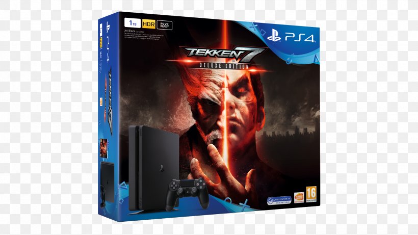 Tekken 7 Sony PlayStation 4 Slim Grand Theft Auto V, PNG, 1920x1080px, Tekken 7, Arcade Game, Display Advertising, Dvd, Electronic Device Download Free