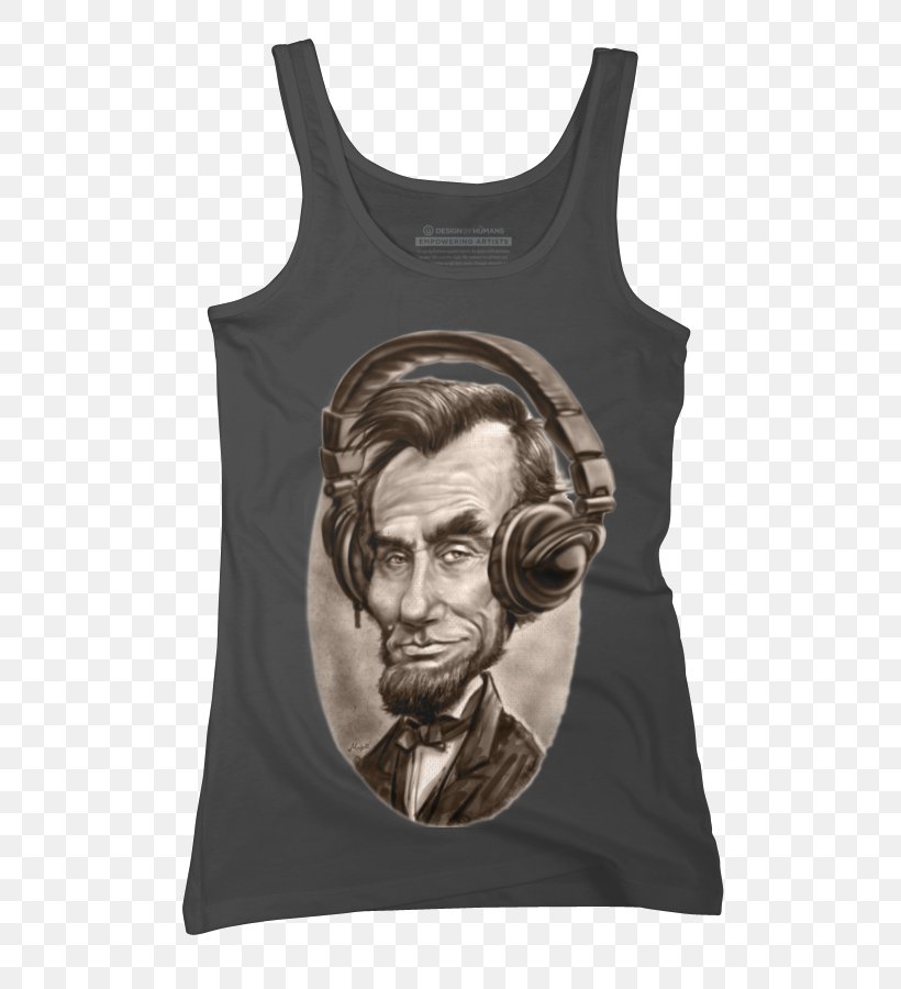 Abraham Lincoln T-shirt Shoulder Sleeveless Shirt, PNG, 585x900px, Abraham Lincoln, Coasters, Neck, Outerwear, Post Cards Download Free