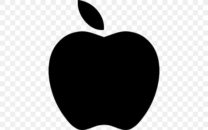 Apple Clip Art, PNG, 512x512px, Apple, Black, Black And White, Food, Fruit Download Free