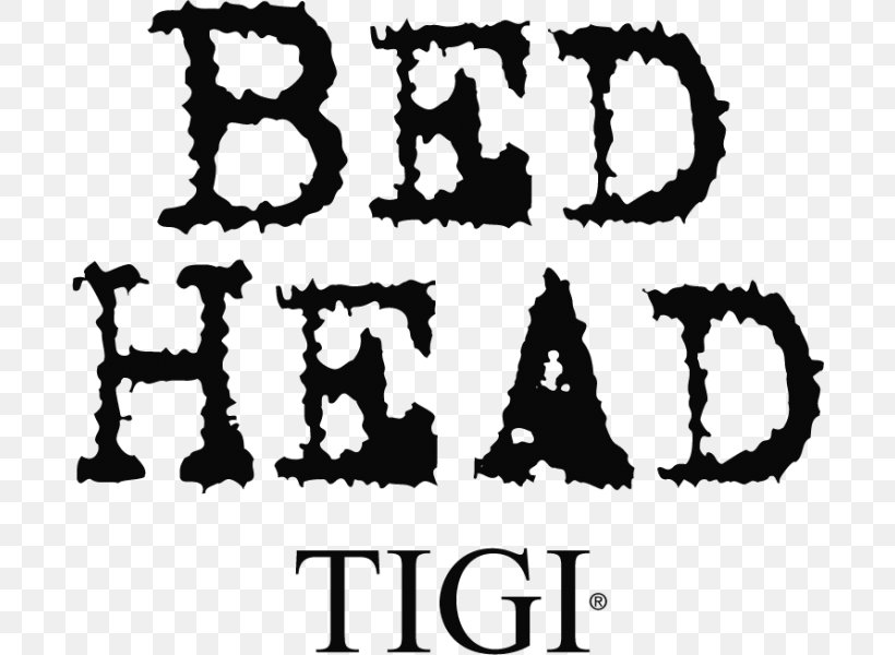 Bed Head Dumb Blonde Shampoo Logo Unilever Bed Head Hard Head Hairspray, PNG, 690x600px, Bed Head, Bild, Black, Black And White, Brand Download Free