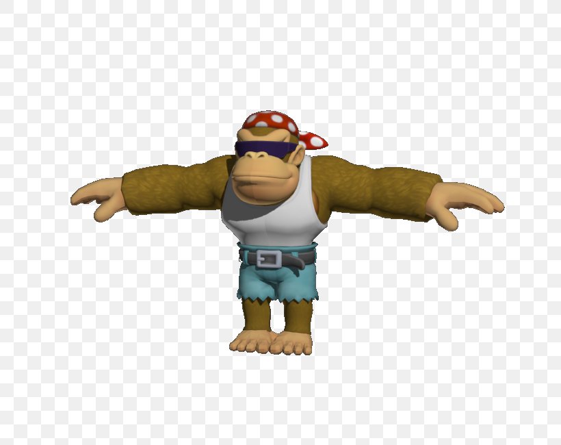 Donkey Kong Country: Tropical Freeze Donkey Kong 64 Splatoon Funky Kong, PNG, 750x650px, Donkey Kong Country Tropical Freeze, Donkey Kong, Donkey Kong 64, Donkey Kong Country, Fictional Character Download Free