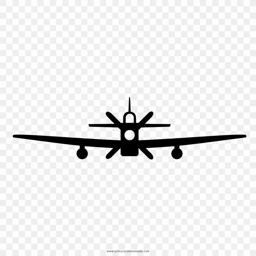 North American P-51 Mustang Drawing Coloring Book Airplane, PNG, 1000x1000px, North American P51 Mustang, Air Travel, Aircraft, Airplane, Black And White Download Free