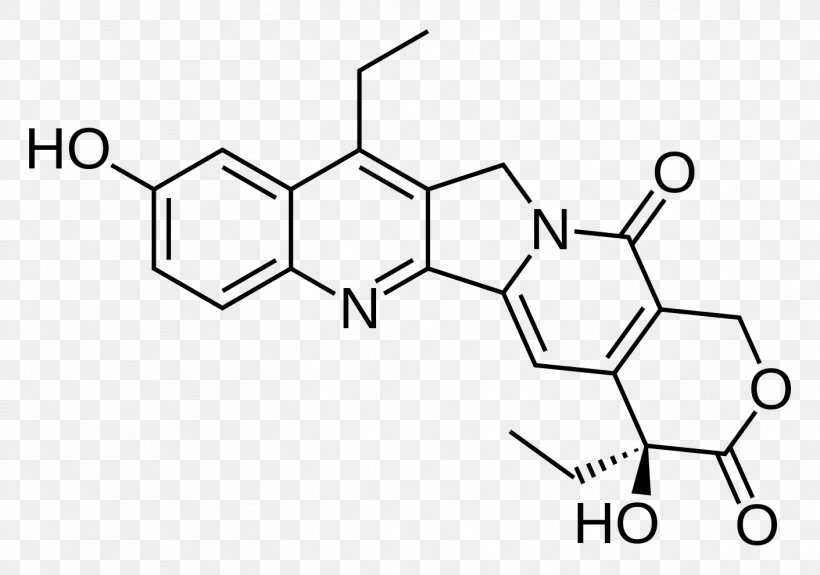 Topotecan Irinotecan Camptothecin Cancer Chemistry, PNG, 1411x990px, Topotecan, Antibodydrug Conjugate, Area, Black And White, Brand Download Free