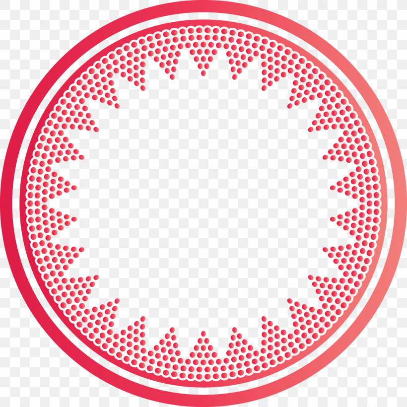 Circle Frame, PNG, 3000x3000px, Circle Frame, Circle, Plate, Red, Tableware Download Free