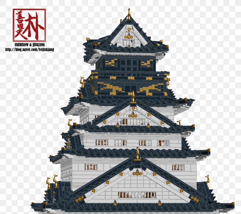 Osaka Castle Azuchi Castle Tenshu Lego, PNG, 1002x889px, Osaka Castle, Azuchi Castle, Building, Castle, Chinese Architecture Download Free