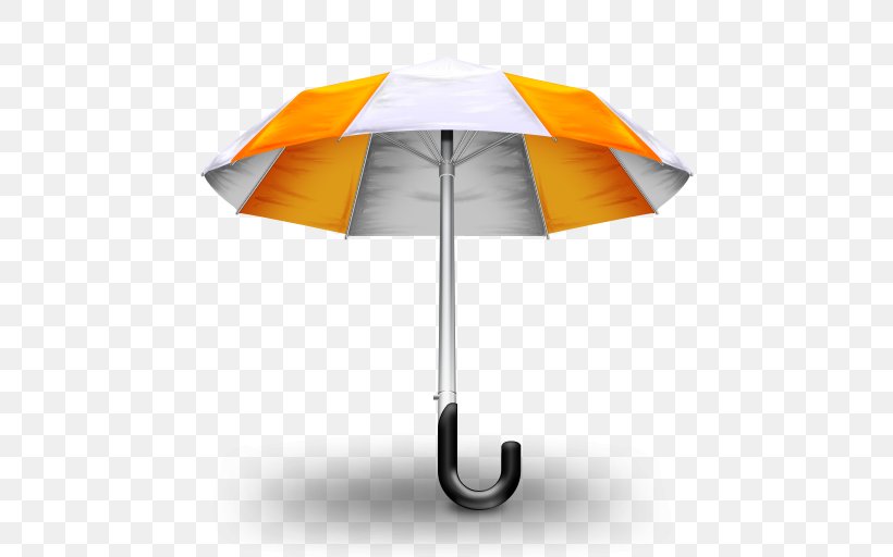 Umbrella ICO Icon, PNG, 512x512px, Umbrella, Apple Icon Image Format, Blue, Ico, Orange Download Free