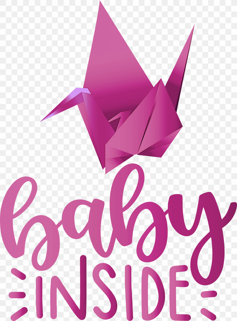 Baby Inside, PNG, 2212x3000px, Logo, Creativity, Meter, Origami, Paper Download Free
