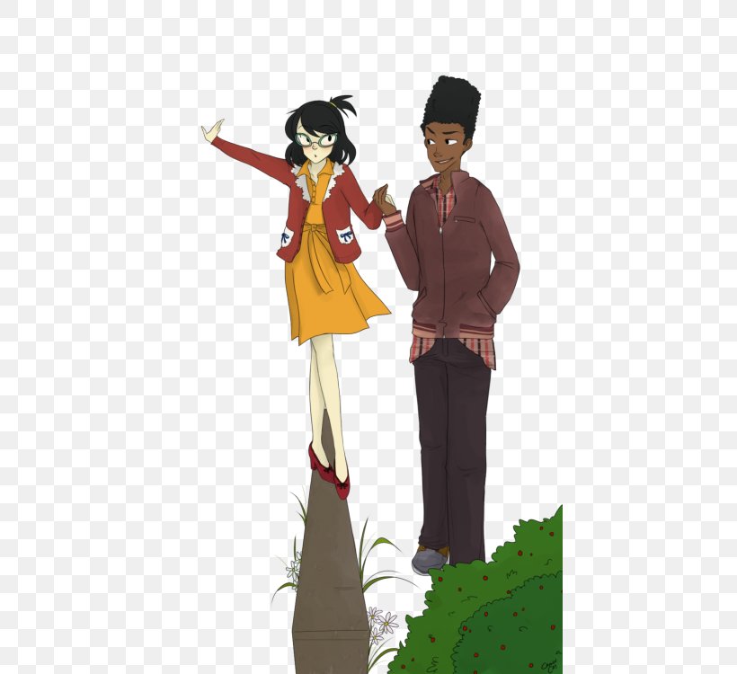 Cartoon Character Uniform Fiction, PNG, 433x750px, Watercolor, Cartoon, Flower, Frame, Heart Download Free