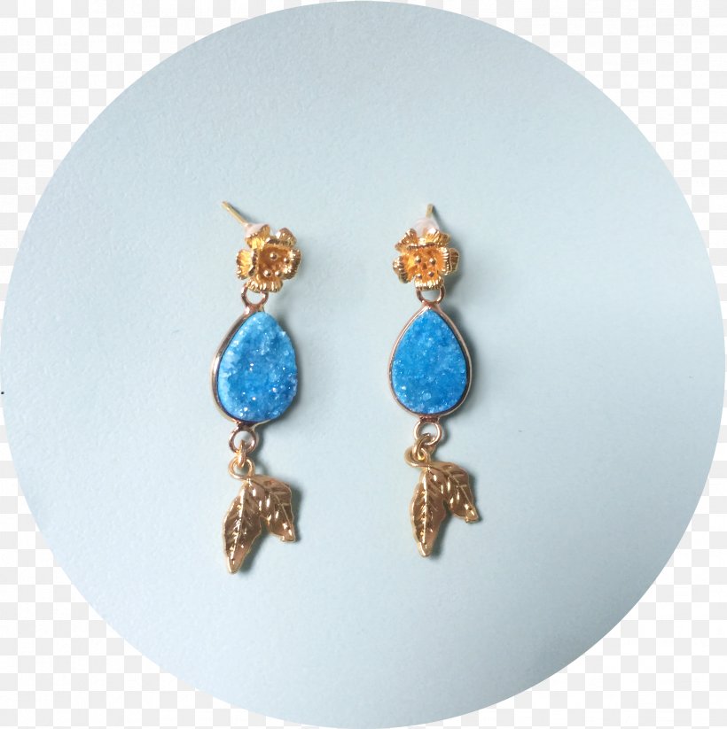 Earring Turquoise Brinco Gota Turquesa Body Jewellery, PNG, 2448x2457px, Earring, Blue, Body Jewellery, Body Jewelry, Earrings Download Free