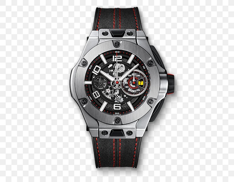 Hublot Big Bang Ferrari Unico Automatic Watch, PNG, 505x640px, Hublot Big Bang Ferrari Unico, Automatic Watch, Brand, Carl F Bucherer, Chronograph Download Free