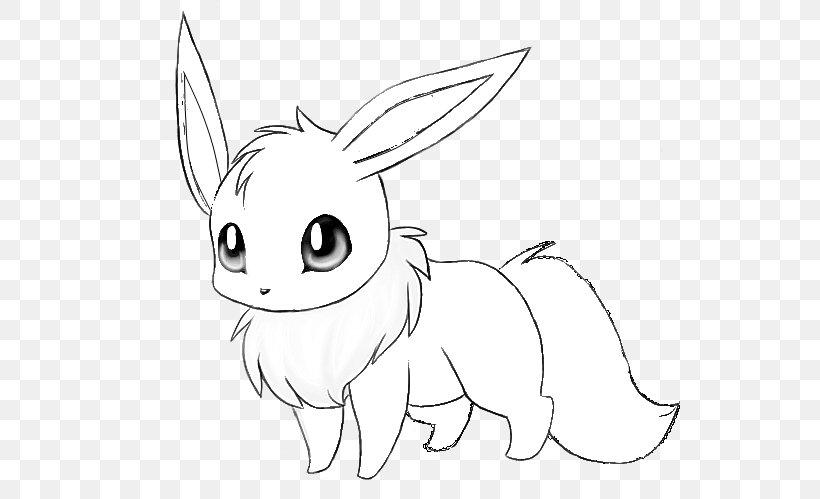 Colouring Pages Coloring Book Eevee Whiskers Pokémon, PNG ...
