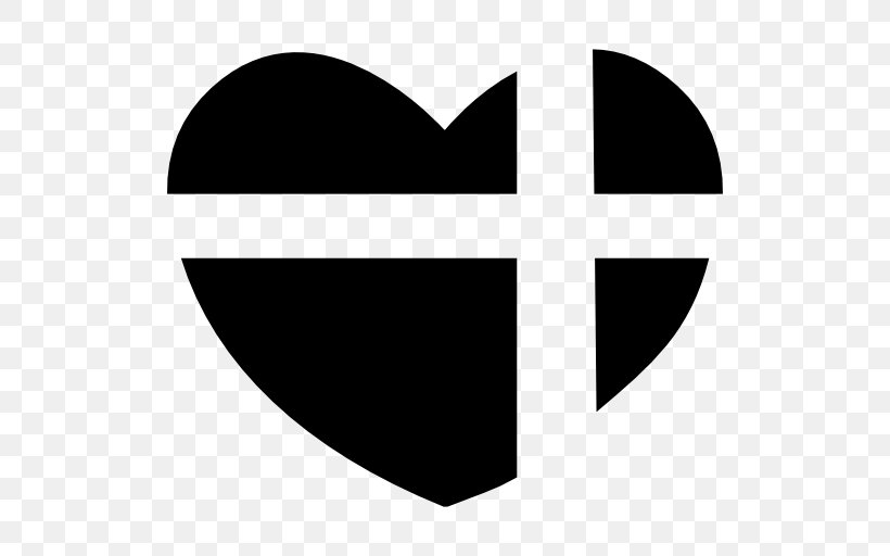 Heart Symbol, PNG, 512x512px, Heart, Black, Black And White, Christian Cross, Cross Download Free