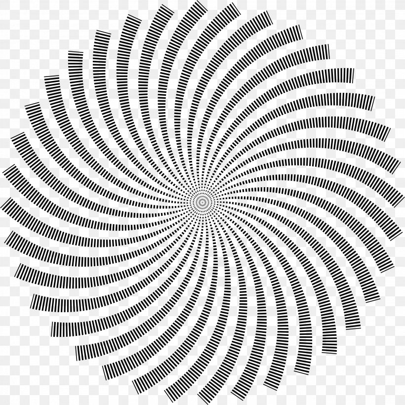 Op Art Spiral Circle, PNG, 2208x2208px, Op Art, Art, Black And White, Geometry, Hardware Accessory Download Free