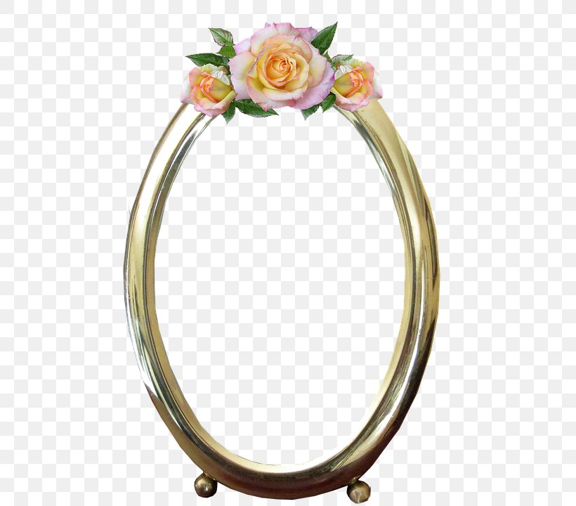 Picture Frames Gold Oval Mirror, PNG, 506x720px, Picture Frames, Body Jewelry, Decorative Arts, Gold, Gold Leaf Download Free