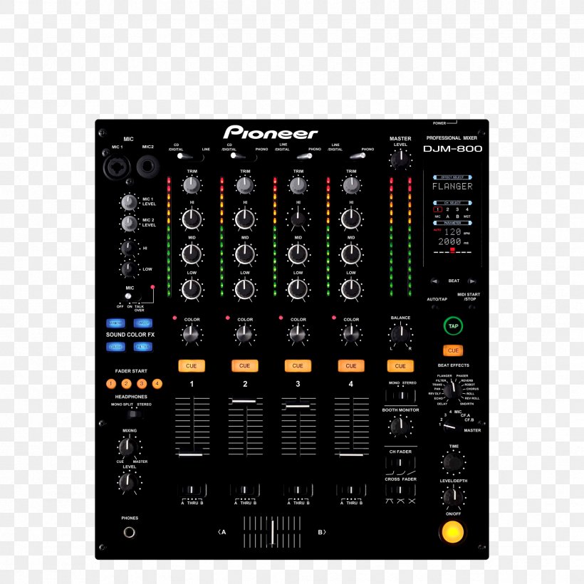 Pioneer DJM-800 CDJ DJ Mixer Disc Jockey, PNG, 1732x1732px, Djm, Audio, Audio Equipment, Audio Mixers, Audio Receiver Download Free