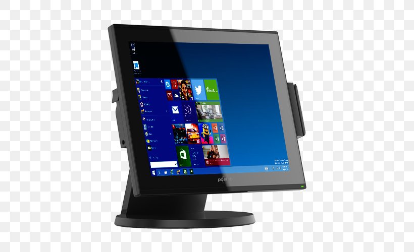 Point Of Sale Touchscreen Intel Computer Blagajna, PNG, 500x500px, Point Of Sale, Arm Architecture, Blagajna, Capacitive Sensing, Celeron Download Free