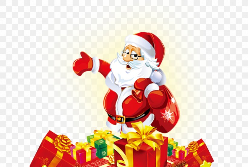 Santa Claus Christmas Card Gift Happiness, PNG, 941x635px, Santa Claus, Character, Christmas, Christmas Decoration, Christmas Ornament Download Free