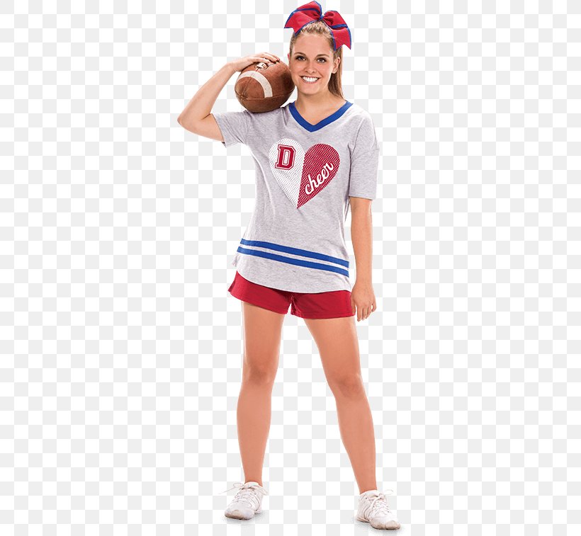 Cheerleading Uniforms T-shirt Sweater Shoulder Team Sport, PNG, 370x757px, Cheerleading Uniforms, Arm, Blue, Boy, Cheering Download Free