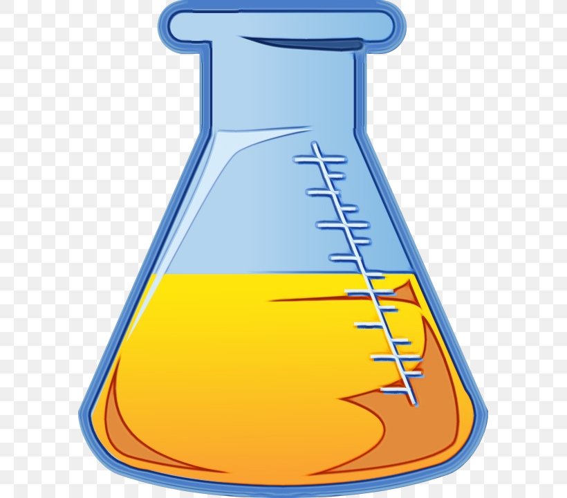 Chemistry Laboratory Flasks LiquidM Inc. Erlenmeyer Flask, PNG, 593x720px, Watercolor, Beaker, Chemistry, Erlenmeyer Flask, Flask Download Free