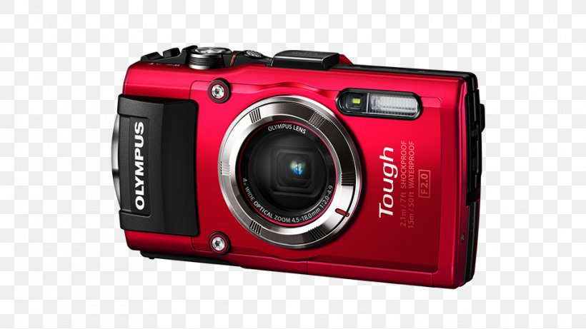 Olympus Tough TG-5 Point-and-shoot Camera 16 Mp, PNG, 960x540px, 16 Mp, Olympus Tough Tg5, Camera, Camera Accessory, Camera Lens Download Free