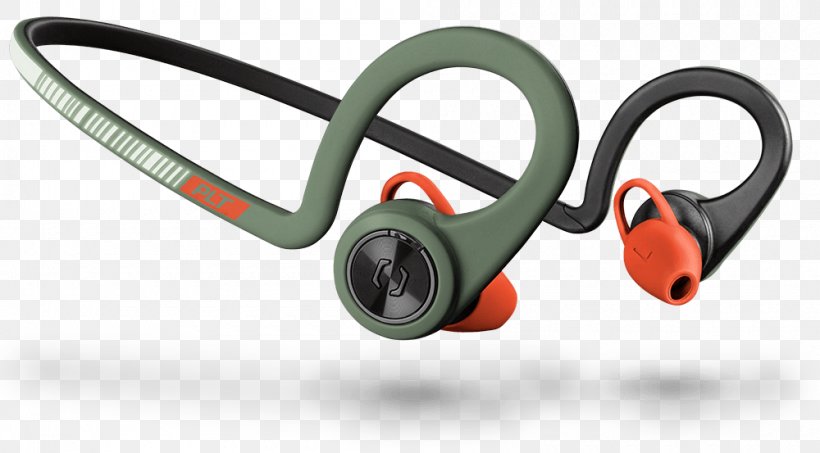 Plantronics BackBeat FIT Headphones Wireless Audio, PNG, 1000x553px, Plantronics Backbeat Fit, Audio, Audio Equipment, Bluetooth, Green Download Free