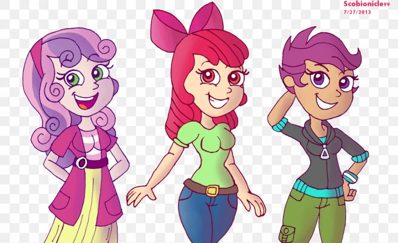 Apple Bloom Rainbow Dash Scootaloo Cutie Mark Crusaders My Little Pony: Equestria Girls, PNG, 1142x699px, Watercolor, Cartoon, Flower, Frame, Heart Download Free