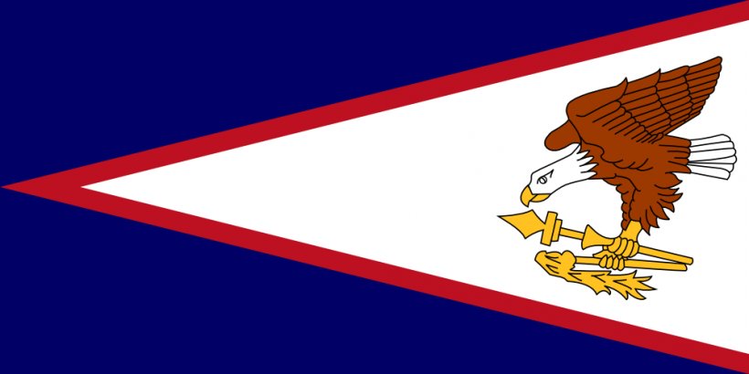 Flag Of American Samoa United States, PNG, 999x500px, American Samoa, Art, Beak, Bird, Bird Of Prey Download Free