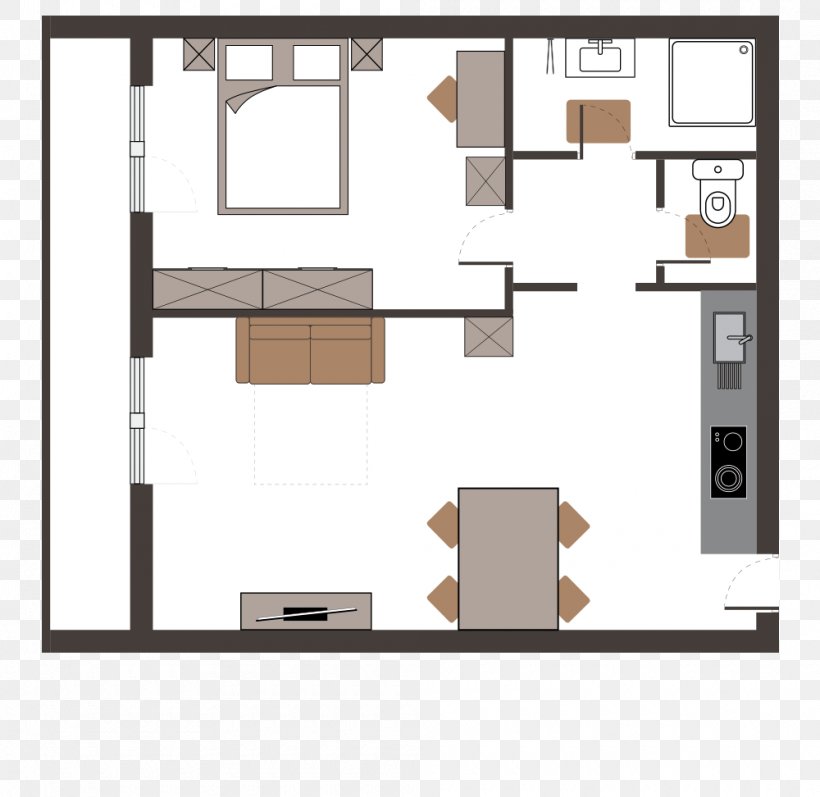 Floor Plan Square Property, PNG, 1000x972px, Floor Plan, Area, Elevation, Facade, Floor Download Free