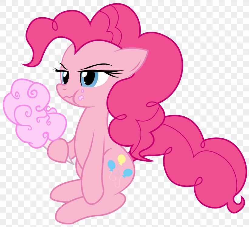 Pinkie Pie Pony Rainbow Dash Twilight Sparkle Rarity, PNG, 5000x4559px, Watercolor, Cartoon, Flower, Frame, Heart Download Free