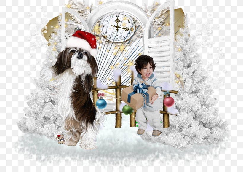Puppy Christmas Day Dog Christmas Ornament, PNG, 737x580px, Puppy, Blog, Carnivoran, Christmas, Christmas Day Download Free