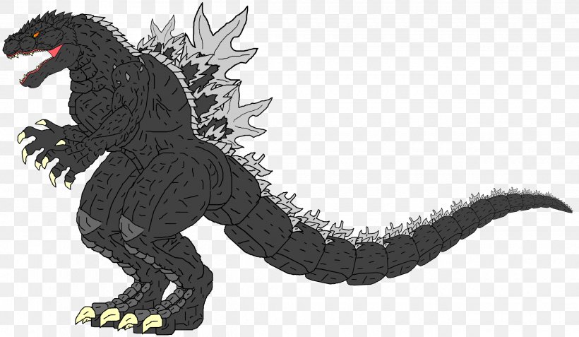 Godzilla: Unleashed SpaceGodzilla Manda, PNG, 2500x1455px, Godzilla Unleashed, Animal Figure, Animation, Dragon, Drawing Download Free