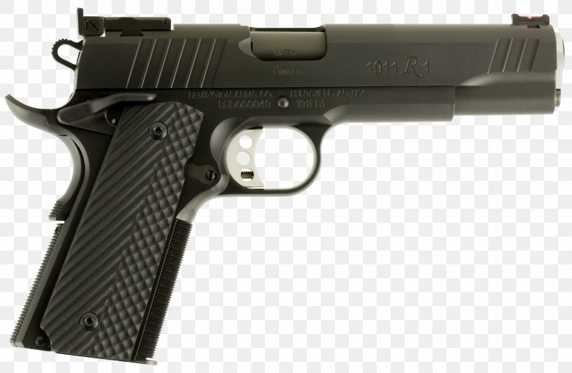 Springfield Armory M1911 Pistol .45 ACP Firearm Automatic Colt Pistol, PNG, 3579x2341px, 45 Acp, 380 Acp, 919mm Parabellum, Springfield Armory, Air Gun Download Free