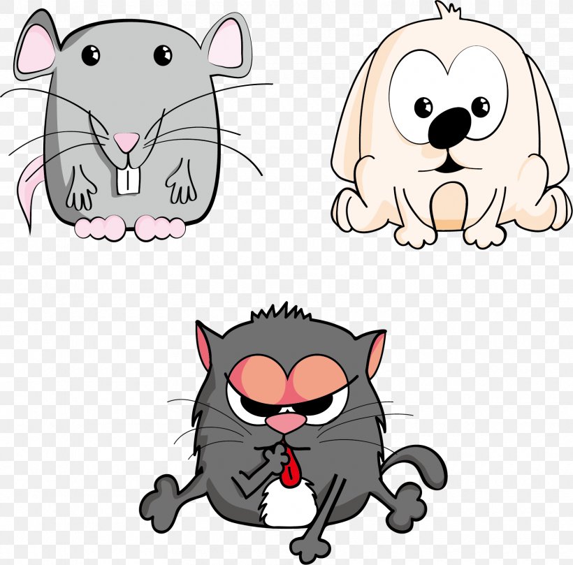 Rat Mouse Cat Whiskers Dog, PNG, 1720x1698px, Watercolor, Cartoon, Flower, Frame, Heart Download Free