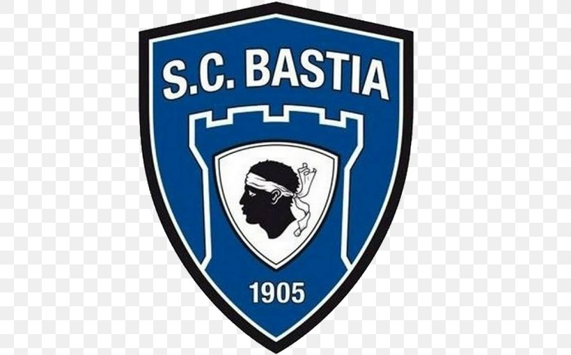 SC Bastia France Ligue 1 Ajaccio CA Bastia, PNG, 510x510px, Bastia, Ajaccio, Area, Badge, Brand Download Free