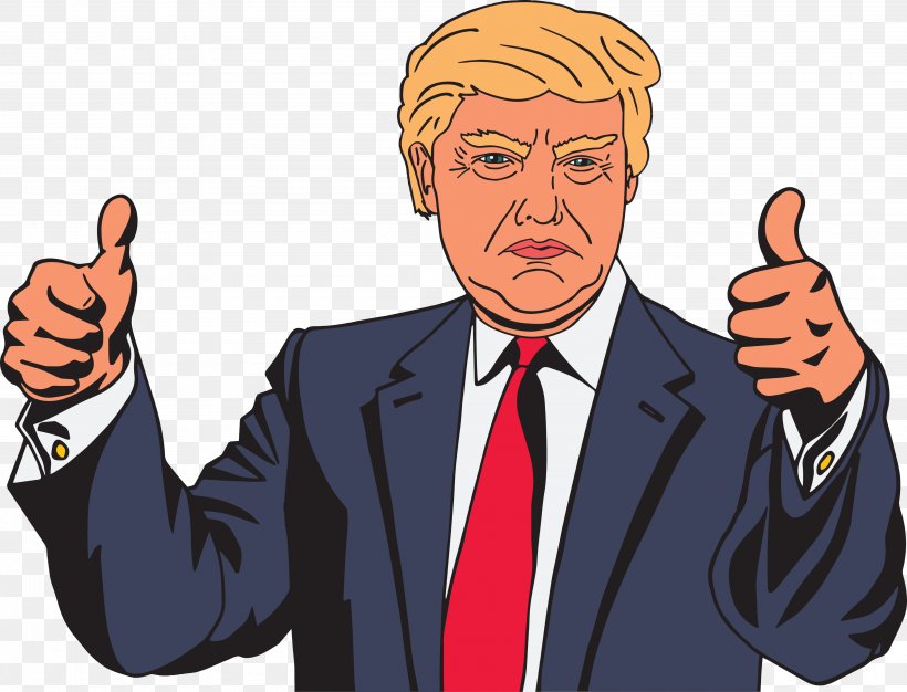 United States Donald Trump Cartoon Clip Art, PNG, 4000x3055px, United States, Businessperson, Cartoon, Communication, Donald Trump Download Free