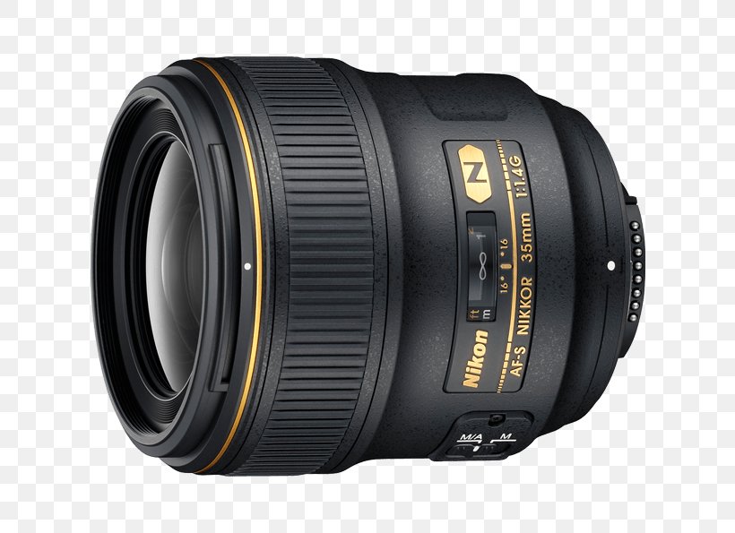 Nikon AF-S NIKKOR 28mm F/1.4E ED Lens Wide-angle Lens Nikon AF-S DX Nikkor 35mm F/1.8G Camera Lens, PNG, 700x595px, Nikkor, Aperture, Autofocus, Camera, Camera Accessory Download Free