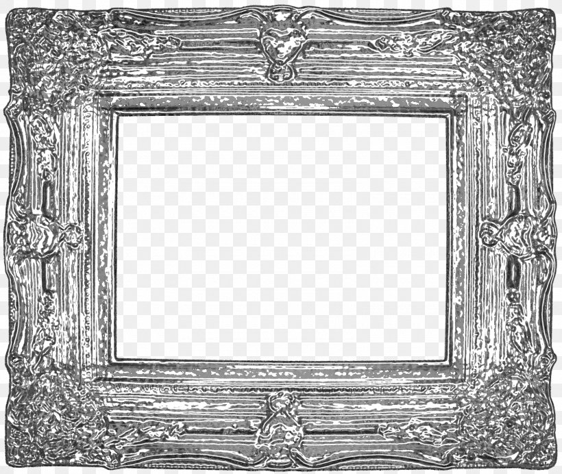 Picture Frames Ornament Art Clip Art, PNG, 1600x1351px, Picture Frames, Art, Art Museum, Black And White, Decorative Arts Download Free