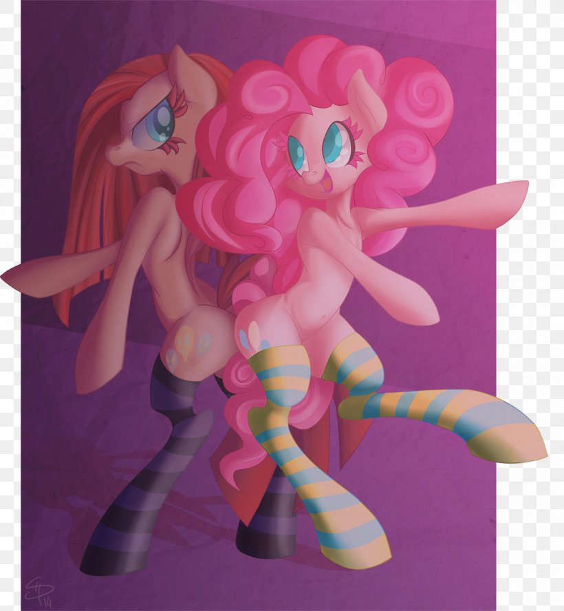 Pinkie Pie DeviantArt Figurine Character, PNG, 1385x1500px, Watercolor, Cartoon, Flower, Frame, Heart Download Free