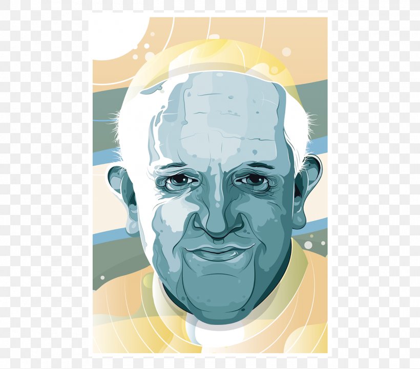 Pope Francis Vatican City Holy See, PNG, 1400x1232px, Pope Francis, Art, Creativity, Crowd, Drawing Download Free