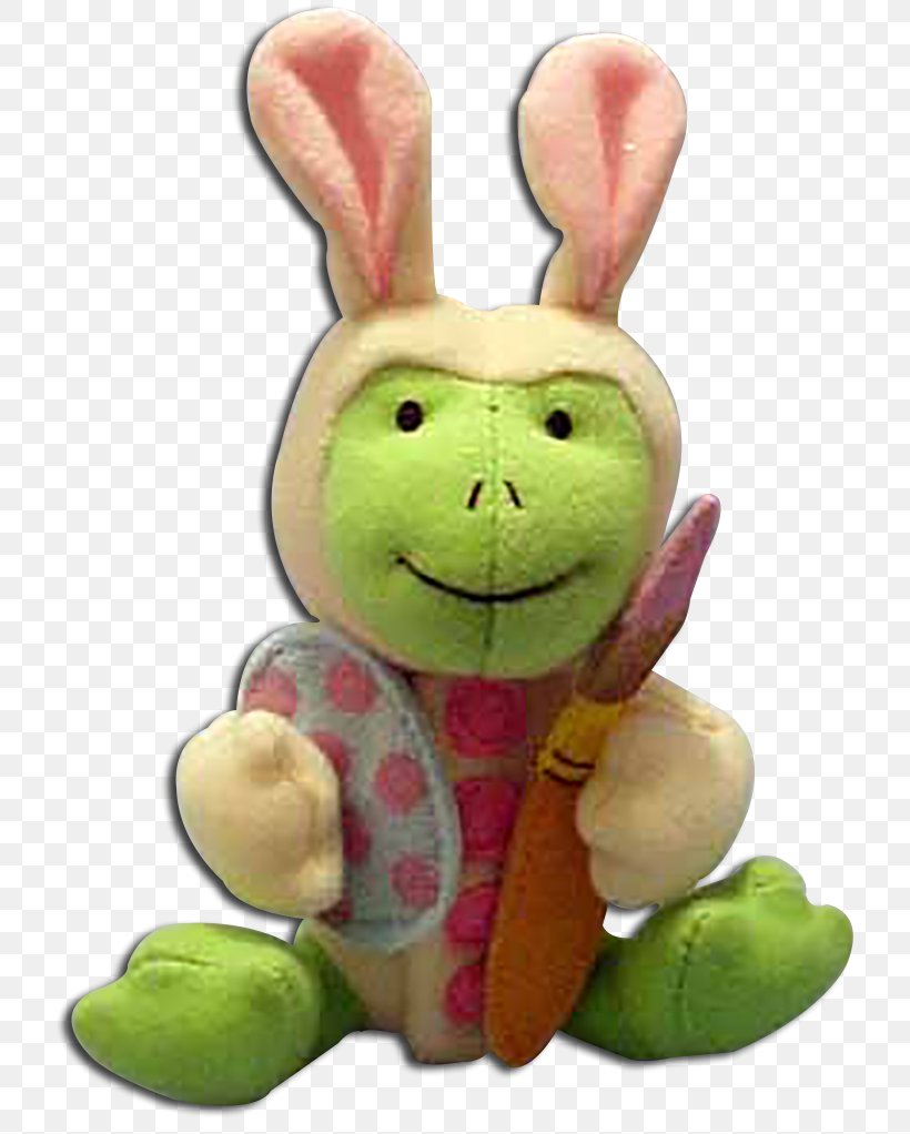 Stuffed Animals & Cuddly Toys Easter Bunny Gund Rabbit, PNG, 725x1022px, Watercolor, Cartoon, Flower, Frame, Heart Download Free
