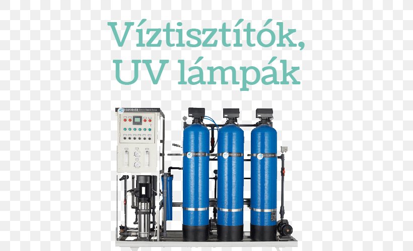 Water Purification Water Filter Water Treatment Sewage Treatment, PNG, 500x500px, Water, Bottle, Business, Cylinder, Industry Download Free