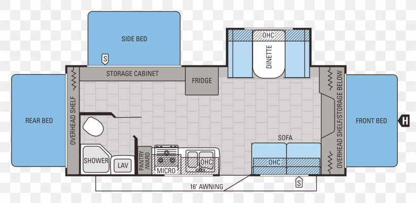 Caravan Campervans Jayco, Inc. Popup Camper Trailer, PNG, 1800x879px, Caravan, Area, Campervans, Diagram, Elevation Download Free