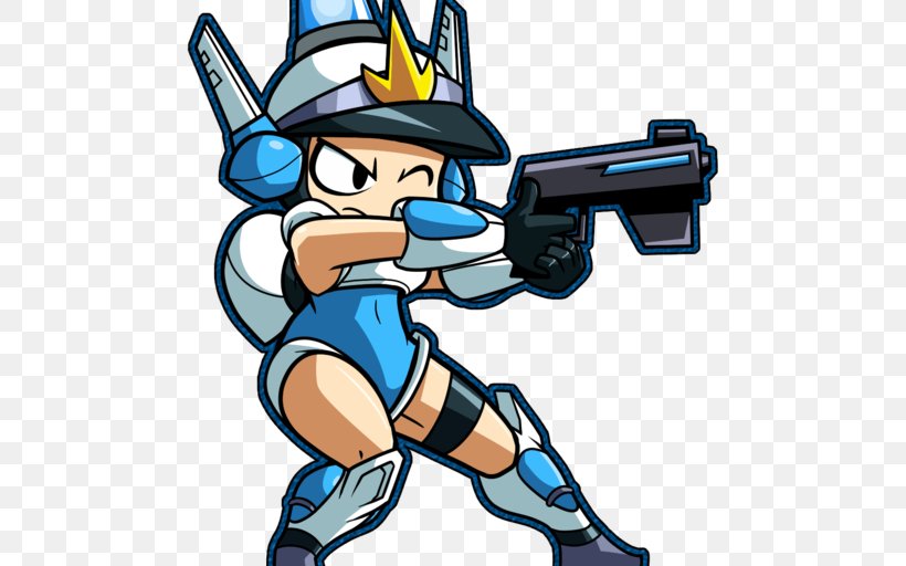 Mighty Switch Force! 2 Wii U Nintendo Switch, PNG, 512x512px, Mighty Switch Force, Artwork, Baseball Equipment, Character, Fan Art Download Free