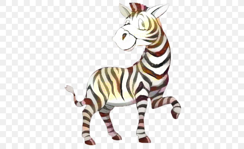 Zebra Cartoon, PNG, 500x500px, Zebra, Animal, Animal Figure, Cartoon, Coloring Book Download Free